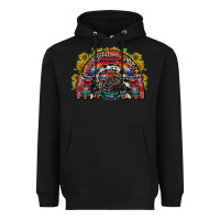 Black mexican rainbow Heavyweight Hoodie - RacoonDesign