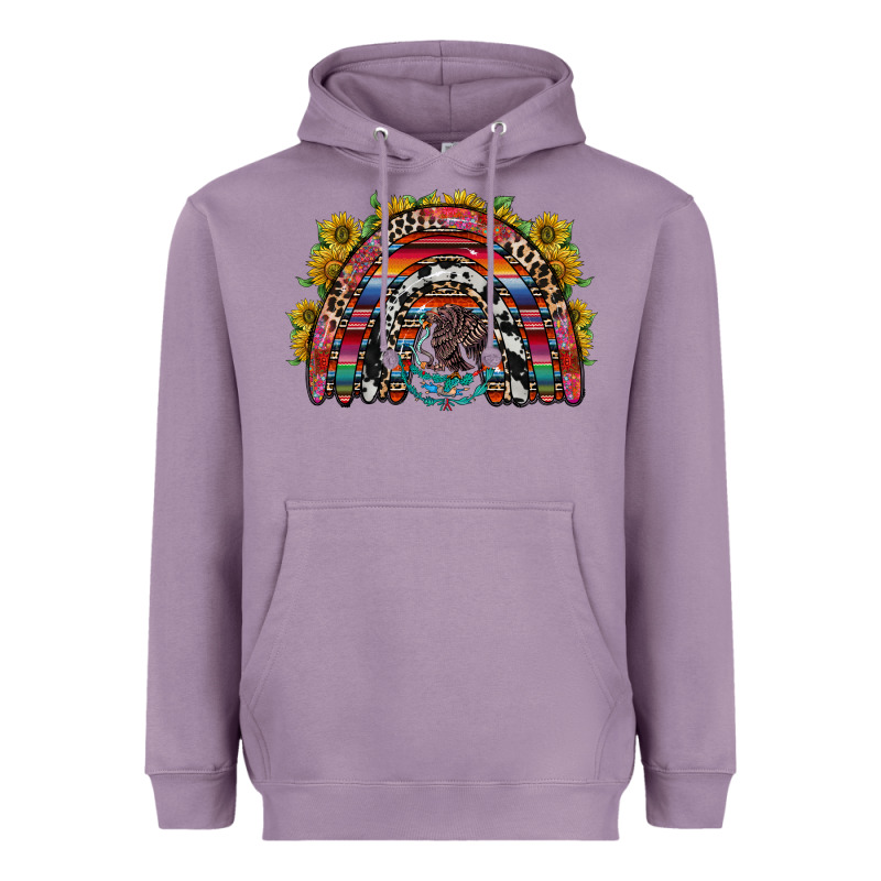 Mexican Rainbow Heavyweight Hoodie by RacoonDesign | Teevron