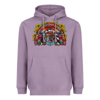 Lavender mexican rainbow Heavyweight Hoodie - RacoonDesign