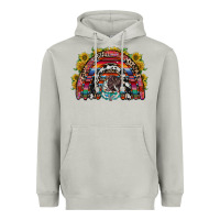 Moon Dust mexican rainbow Heavyweight Hoodie - RacoonDesign