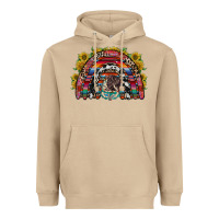 Mushroom mexican rainbow Heavyweight Hoodie - RacoonDesign