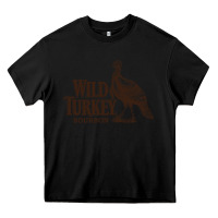 Black wild turkey bourbon Heavy Core Tee - lanVoArt