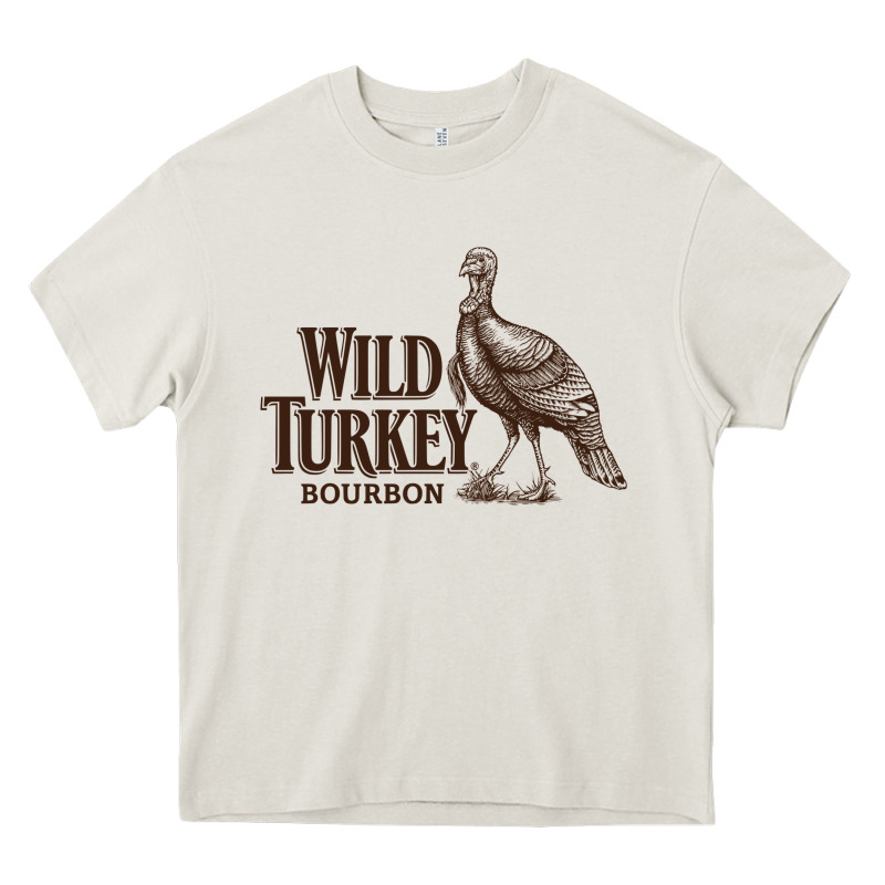 Wild Turkey Bourbon Heavy Core Tee by lanVoArt | Teevron