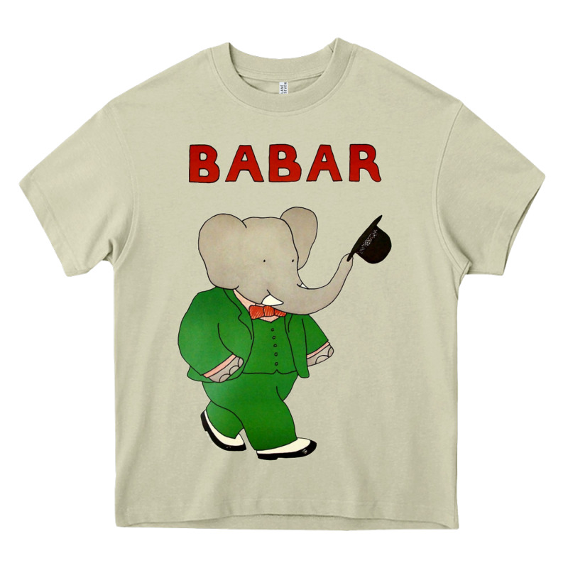 Babar The Elephant Heavy Core Tee by lanVoArt | Teevron