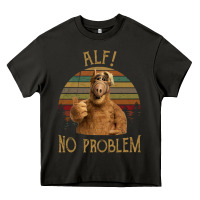 Alf Alien No Problem Vintage Heavy Core Tee | Teevron