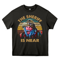 Asphalt the sheriff is near blazing art saddles do it vintage gift for fans Heavy Core Tee - lanVoArt