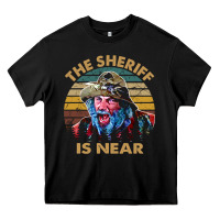 Black the sheriff is near blazing art saddles do it vintage gift for fans Heavy Core Tee - lanVoArt