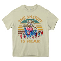 The Sheriff Is Near Blazing Art Saddles Do It Vintage Gift For Fans Heavy Core Tee | Teevron