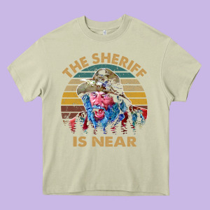 The Sheriff Is Near Blazing Art Saddles Do It Vintage Gift For Fans Heavy Core Tee Designed By Lanvoart