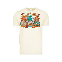 Vintage Arctic Thanksgiving gnomes Vintage Tee - NancyCooperArtShop