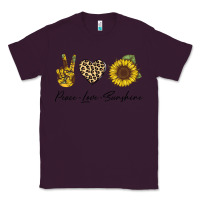 Plum Peace Love Sunshine Classic Tee - Bettercallsaul