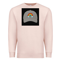 Pale Pink capt america Premium Sweatshirt - Rosma