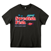 Asphalt swedish fish Heavy Core Tee - lanVoArt