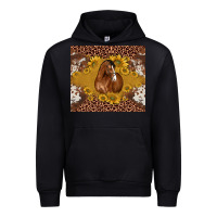 Black horse Urban Hoodie - BarkalooDesign