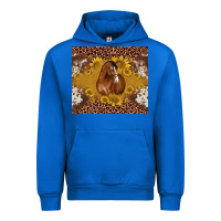 Cobalt horse Urban Hoodie - BarkalooDesign