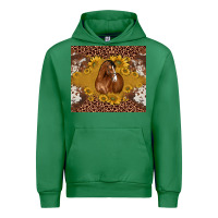 Emerald horse Urban Hoodie - BarkalooDesign