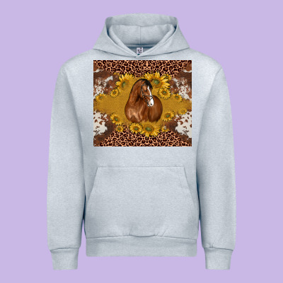 Horse Urban Hoodie Designed By Barkaloodesign