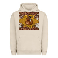 Pigment French Oak horse Urban Hoodie - BarkalooDesign