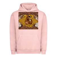 Pigment Salmon horse Urban Hoodie - BarkalooDesign