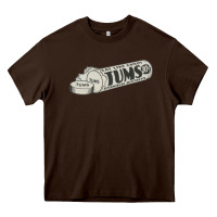 Chocolate Brown tums. 1940s remedy! Heavy Core Tee - lanVoArt