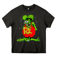 Asphalt ratfink Heavy Core Tee - lanVoArt