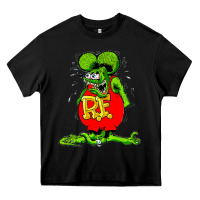 Black ratfink Heavy Core Tee - lanVoArt