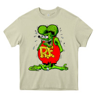 Mossy ratfink Heavy Core Tee - lanVoArt