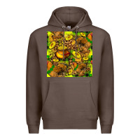 Coffee St. Patrick's Chicken With Pot Of Gold Premium Hoodie - FaDigitalArtStudio