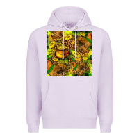 Lilac St. Patrick's Chicken With Pot Of Gold Premium Hoodie - FaDigitalArtStudio