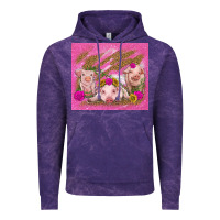 Cloud Purple pigs Vintage Hoodie - TumblerDesignByShophia