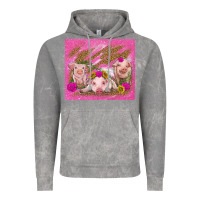 Cloud Rock pigs Vintage Hoodie - TumblerDesignByShophia