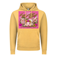 Vintage Mustard pigs Vintage Hoodie - TumblerDesignByShophia
