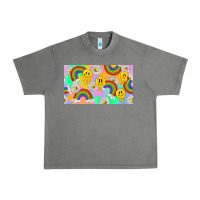Tornado smile faces and rainbow and daisys Urban Heavy Tee - TumblerDesignByShophia