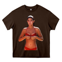 Chocolate Brown zunvyntee phoebe cates red bikini ridgemont Heavy Core Tee - lanVoArt