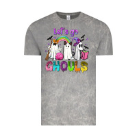Cloud Rock Let's go ghouls Vintage Tee - NancyCooperArtShop