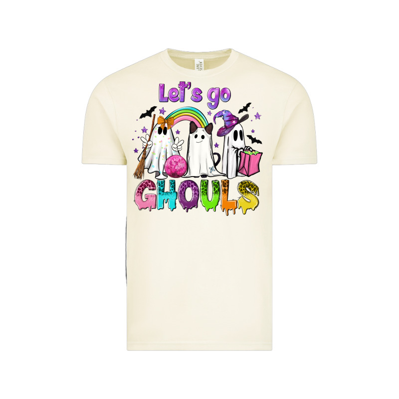 Let's Go Ghouls Vintage Tee by NancyCooperArtShop | Teevron