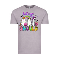 Vintage Zinc Let's go ghouls Vintage Tee - NancyCooperArtShop
