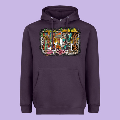 Mini Western Heavyweight Hoodie Designed By Racoondesign