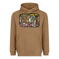 Toasted Coconut mini western Heavyweight Hoodie - RacoonDesign