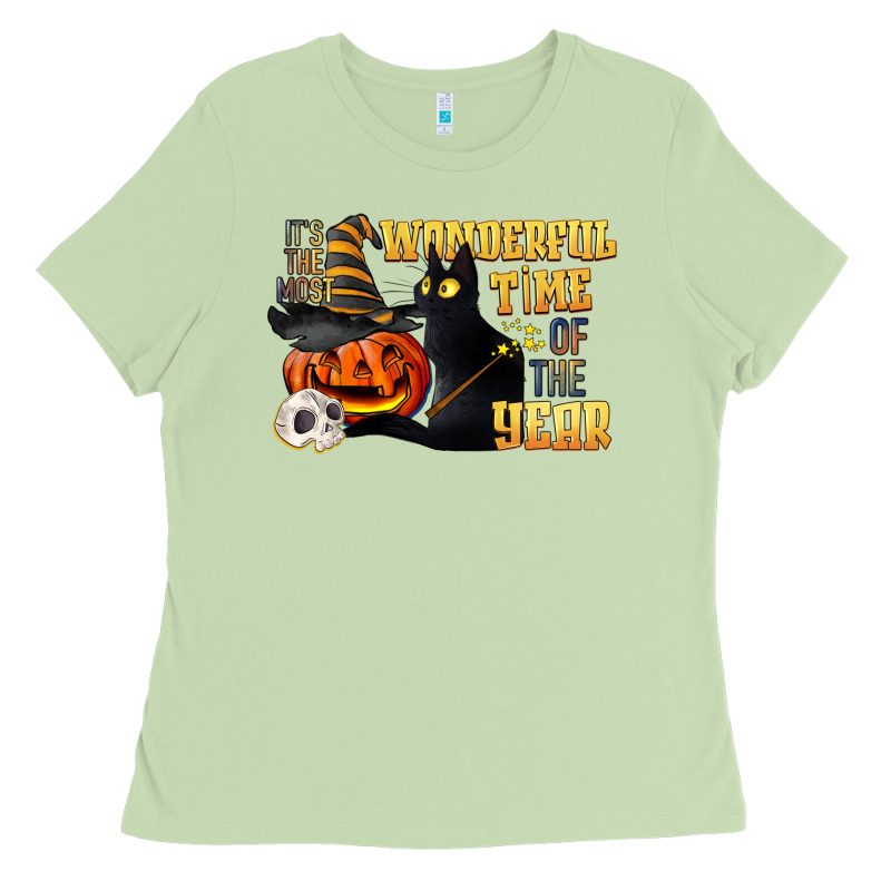 Wonderful Time Of The Year Halloween Ladies Tee by LillyAllenDesigns | Teevron