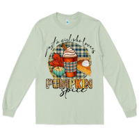 Matcha just a girl who loves pumpkin spice Long Sleeve Tee - CowGirlArtShop