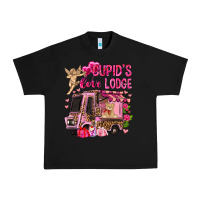 Black Cupid's love lodge with truck Valentine's Day Urban Heavy Tee - HowdyJamesFarm