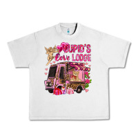 Lunar Rock Cupid's love lodge with truck Valentine's Day Urban Heavy Tee - HowdyJamesFarm
