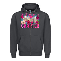 Smoke Just One More Chapter Zipper Hoodie - CowhideDigitalArt