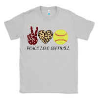 Moon Dust Peace Love Softball Classic Tee - Bettercallsaul