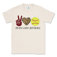 Natural Peace Love Softball Classic Tee - Bettercallsaul