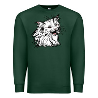 Drawing Cat Premium Sweatshirt | Teevron