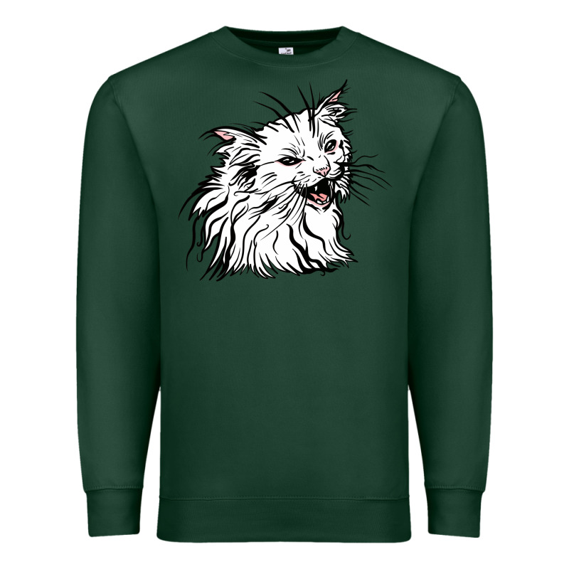 Drawing Cat Premium Sweatshirt by RacoonDesign | Teevron
