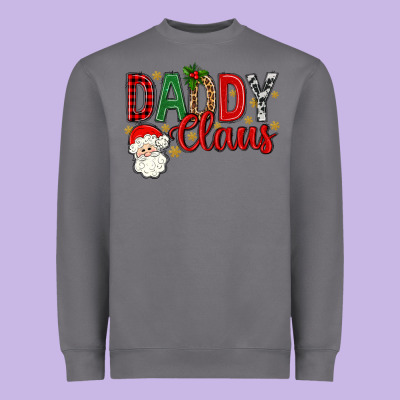 Western Daddy Claus Heavyweight Sweatshirt Designed By Bundleandbundleshop
