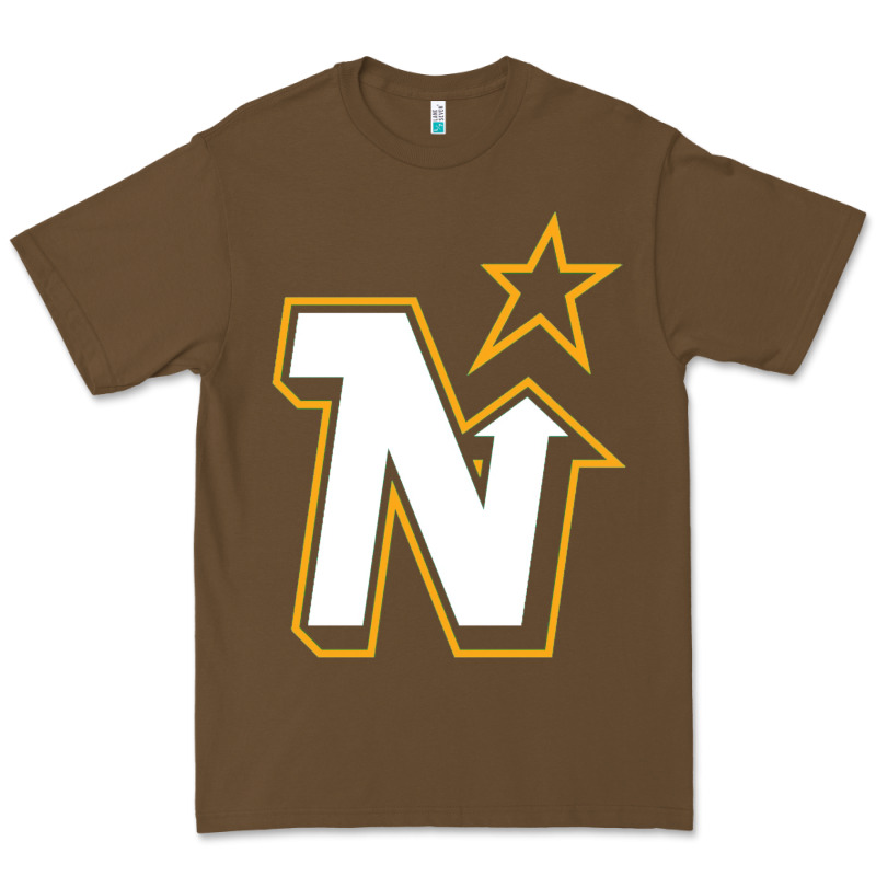 Vintage Minnesota Hockey   Retro North Stars Premium Tee by lanVoArt | Teevron